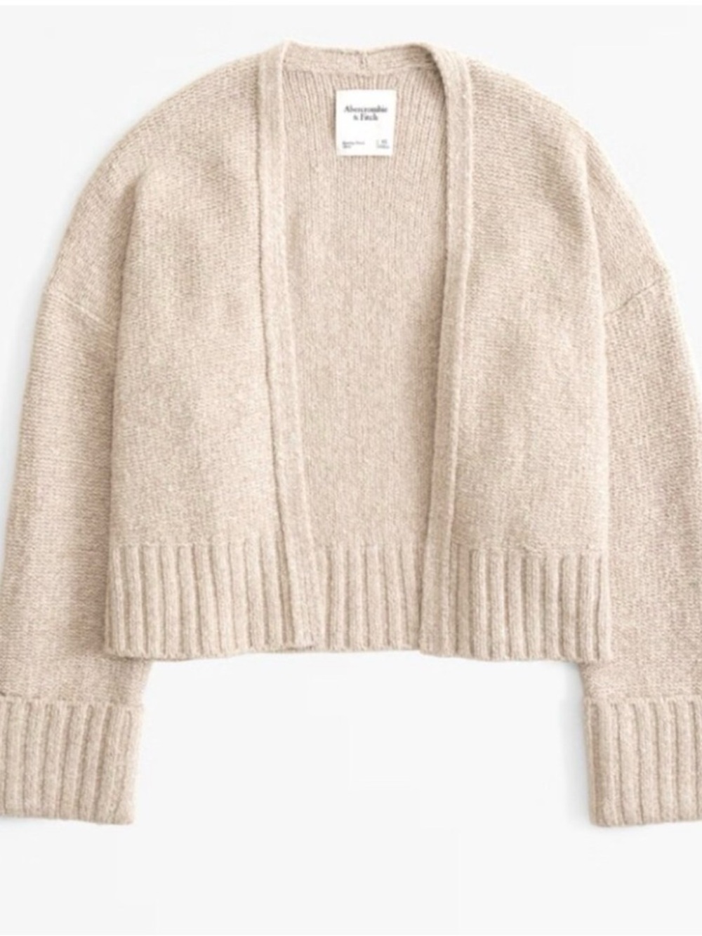 Abercrombie & Fitch Brown or Tan Non-closure Cardigan